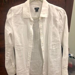 Jcrew linen button down
